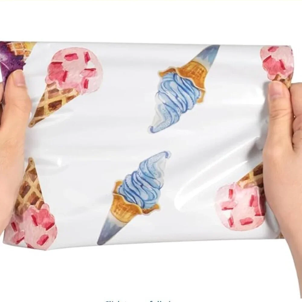 Ice Cream Poly Mailers - 10x13 - Lot of 25